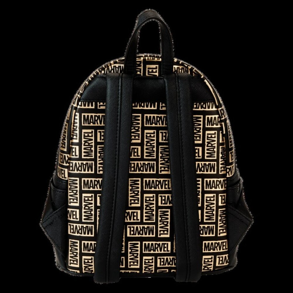 Marvel 85th Anniversary All-Over Print Logo Mini Backpack NWT​ - Picture 3 of 4
